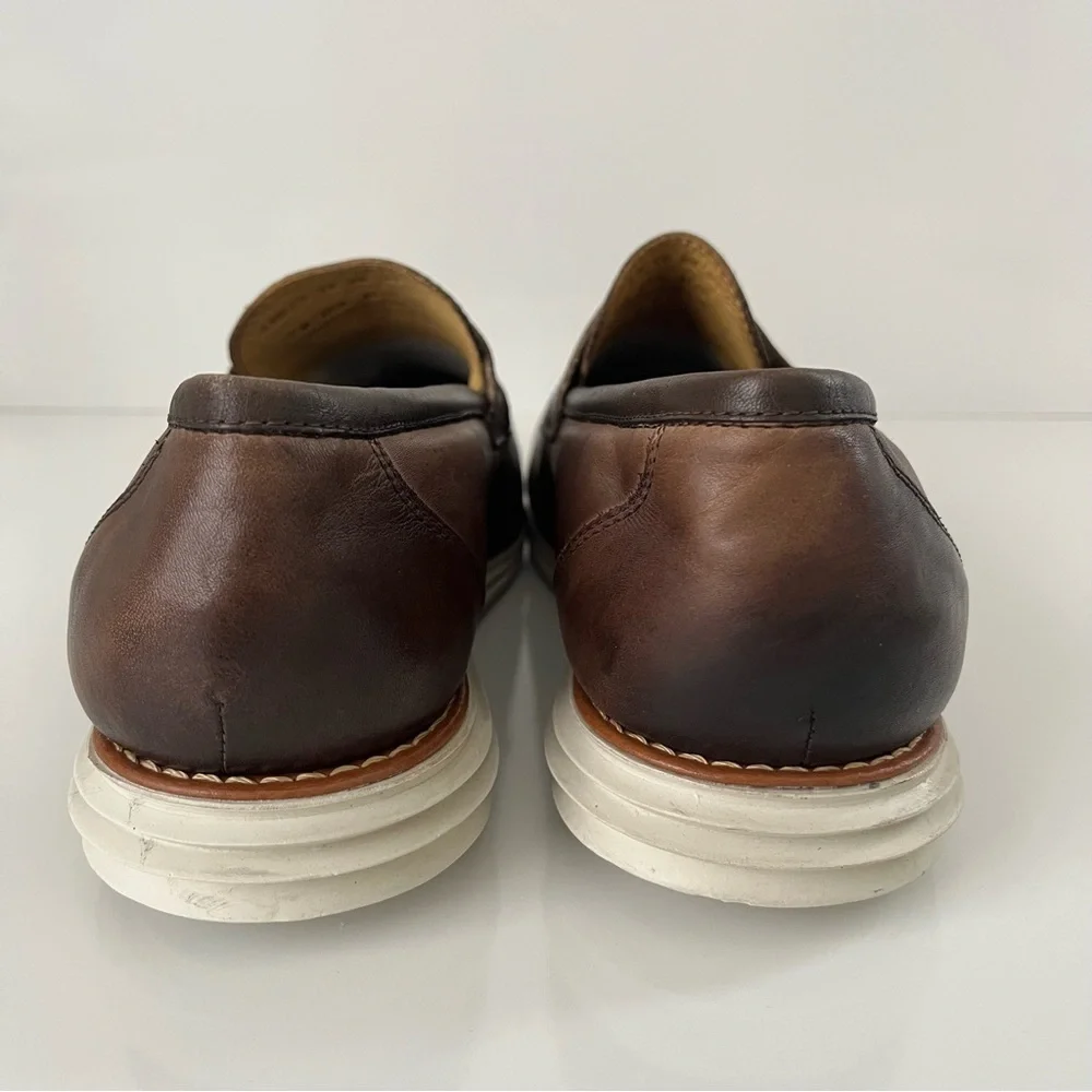 SANDRO MOSCOLONI Natal Penny Loafer In Tan
